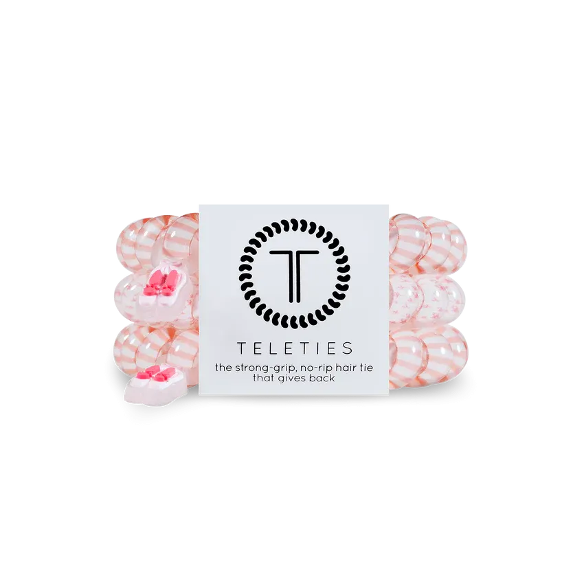 Teleties Hair Tie - Large Band Pack of 3 - Ballet