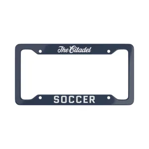 The Citadel, Club Sports Soccer, License Plate Frame