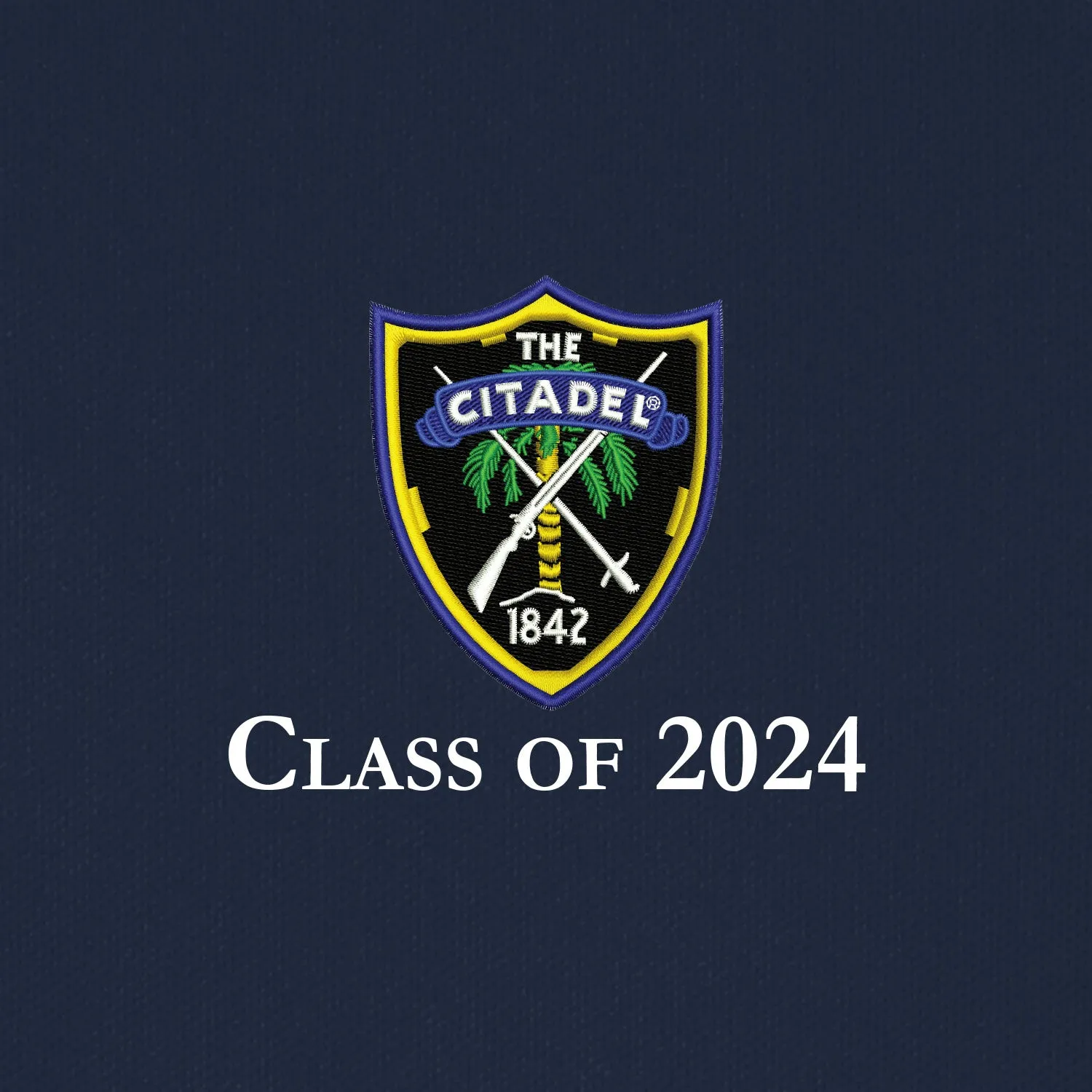 The Citadel,  Shield, Class of 2024, UV Micro-Mesh Polo Shirt