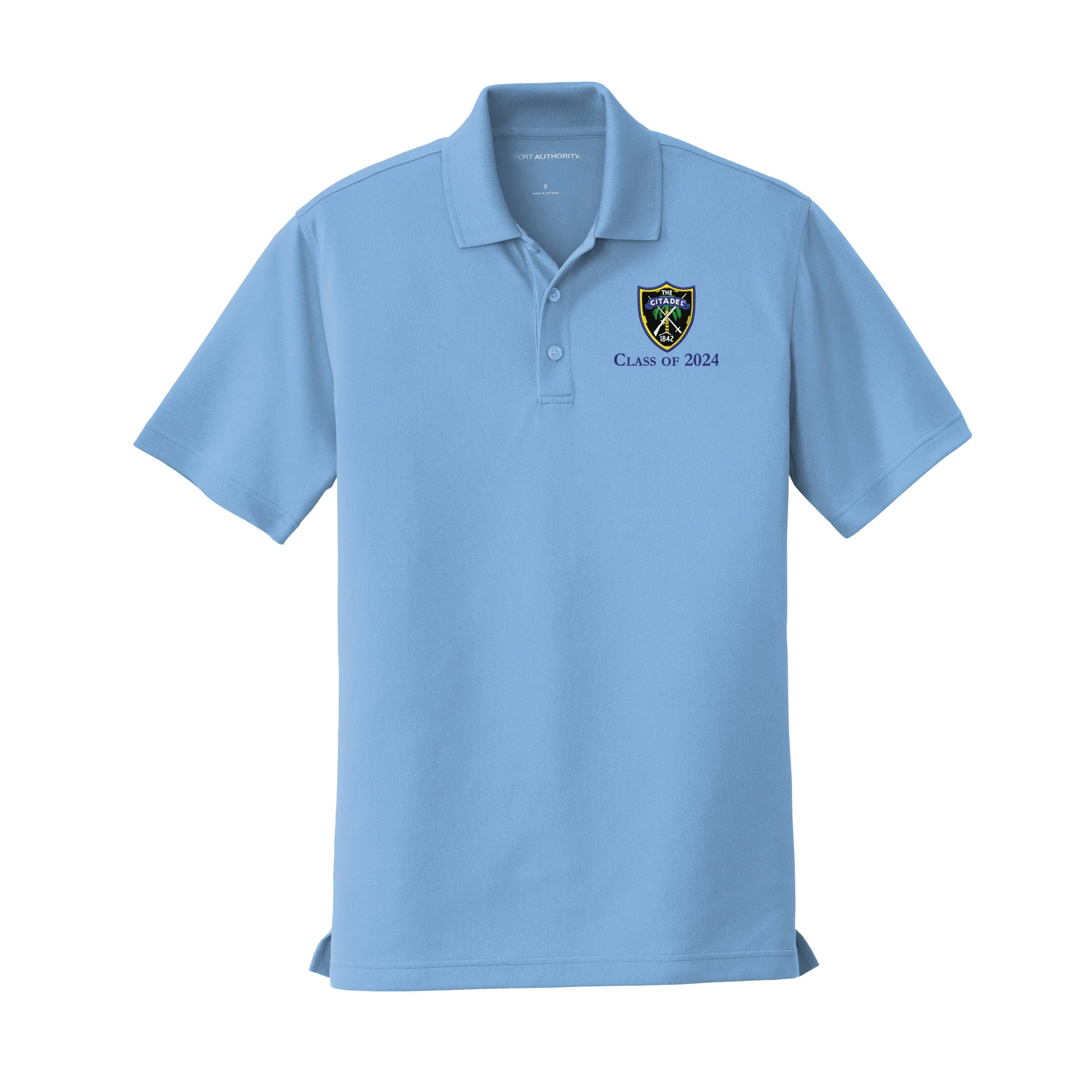 The Citadel,  Shield, Class of 2024, UV Micro-Mesh Polo Shirt