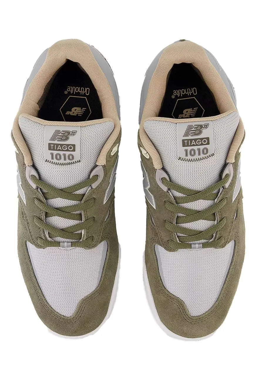 Tiago Lemos Signature Numeric 1010 Skate Shoes - Olive/Grey