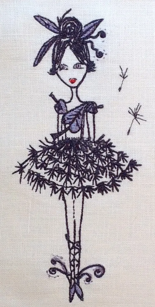 Tink Ballerina - Embroidery Design