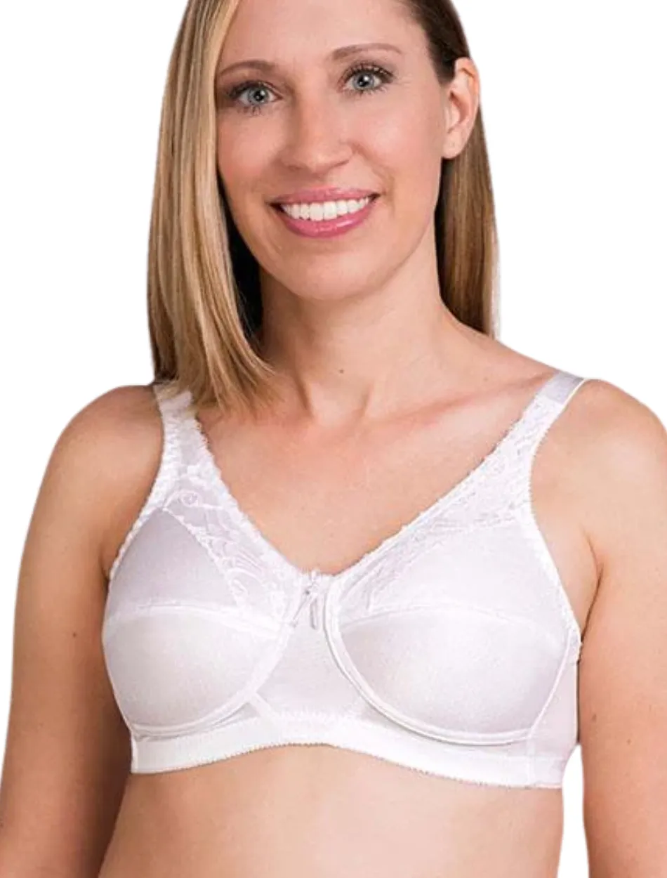 Trulife Barbara Bra, White | White Trulife Mastectomy Bras