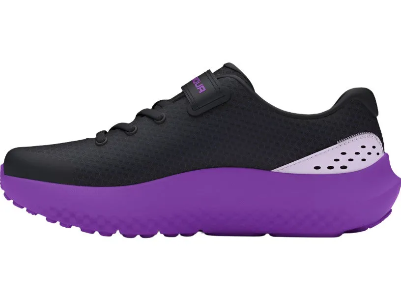 Under Armour Girls Trainer GPS Surge 4 AC Black/Purple