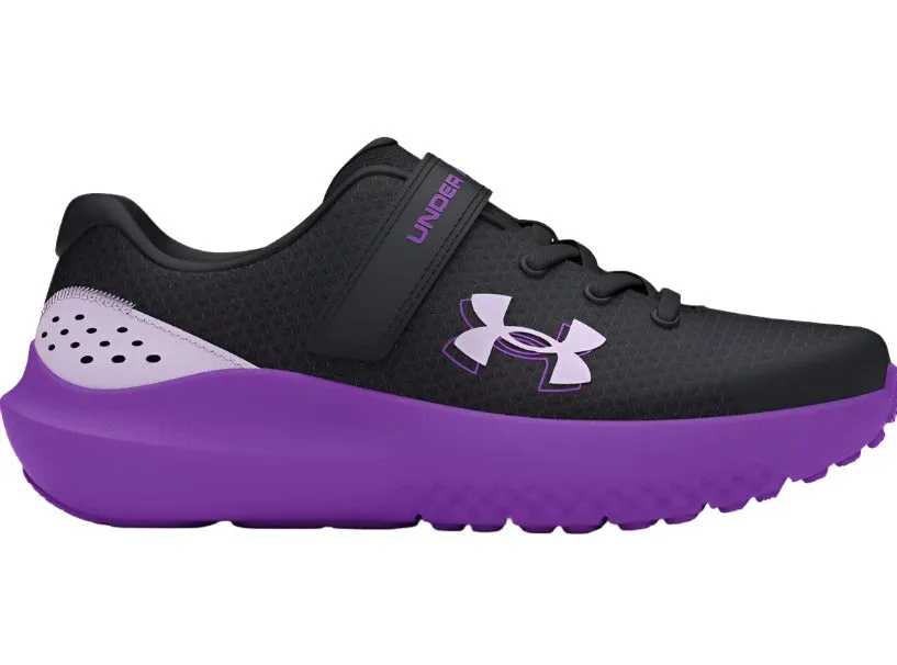 Under Armour Girls Trainer GPS Surge 4 AC Black/Purple