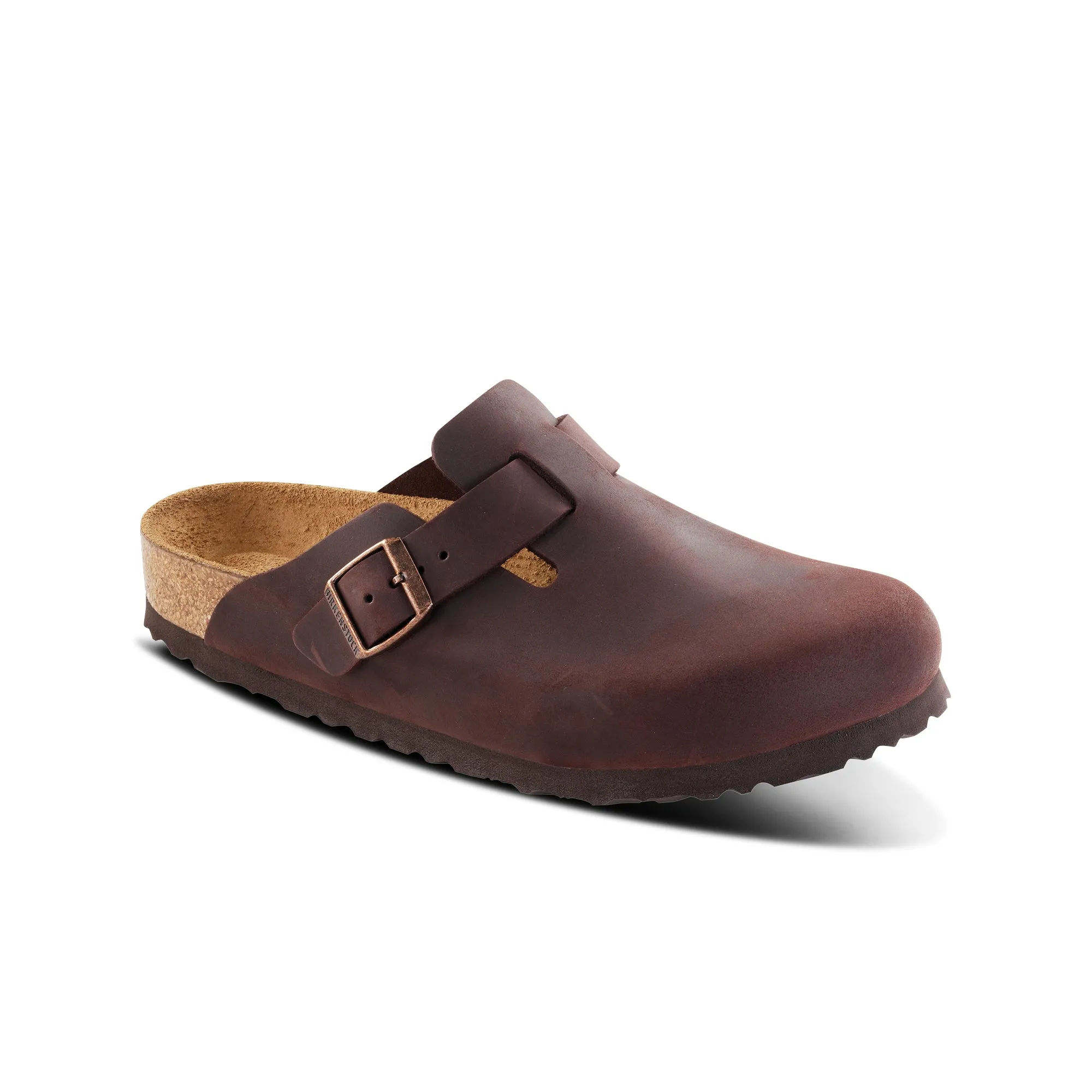 Unisex Boston Soft Footbed Clogs Habana Oiled Leather 159711