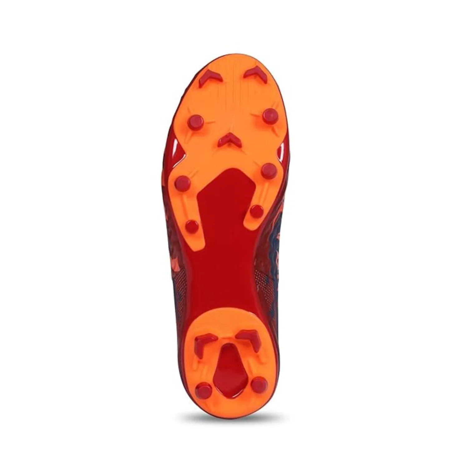 Vector X Venom Unleashed Football Studs/Shoe, Navy/Orange