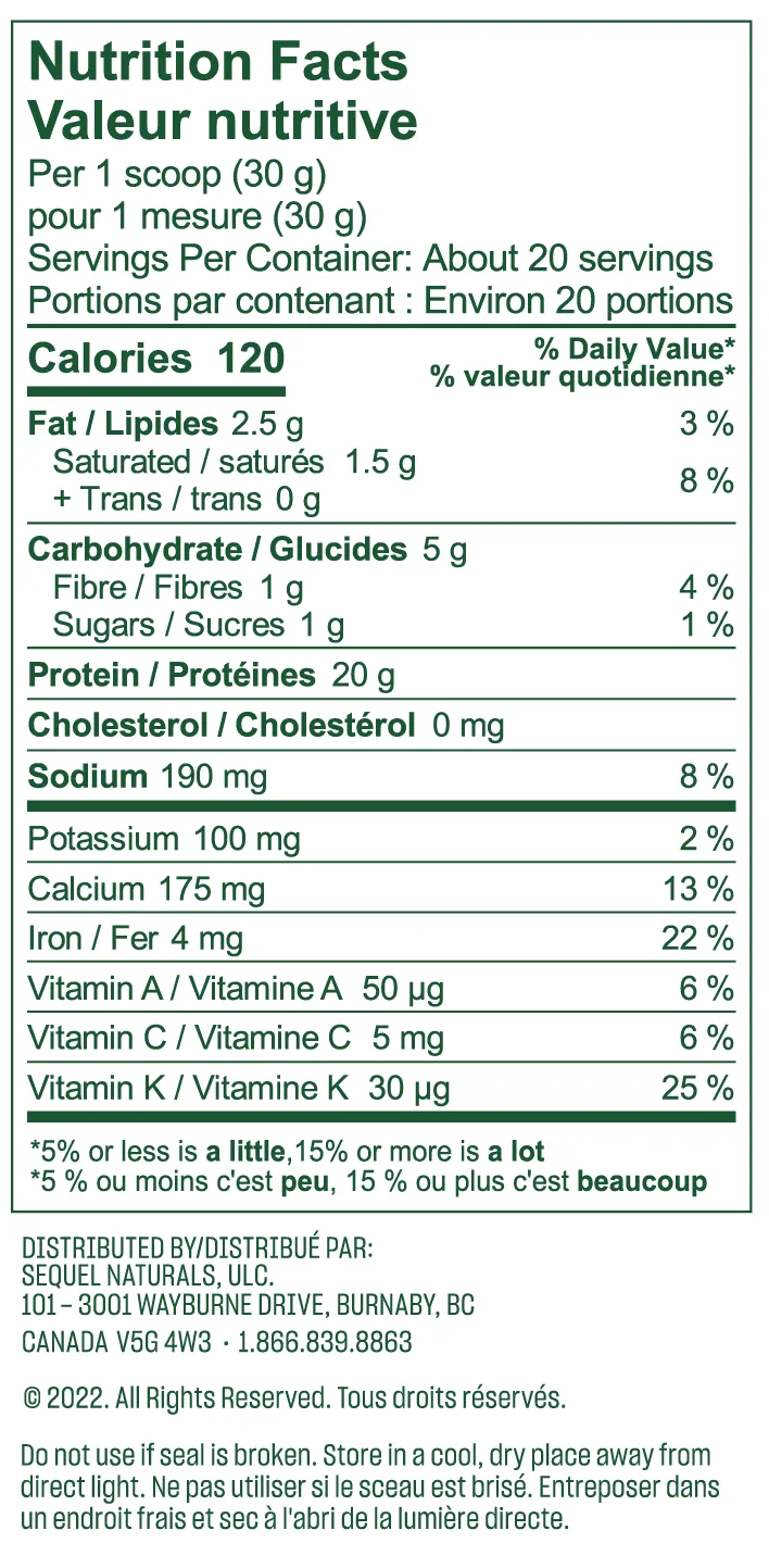 Vega Protein & Greens - Vanilla (614g)