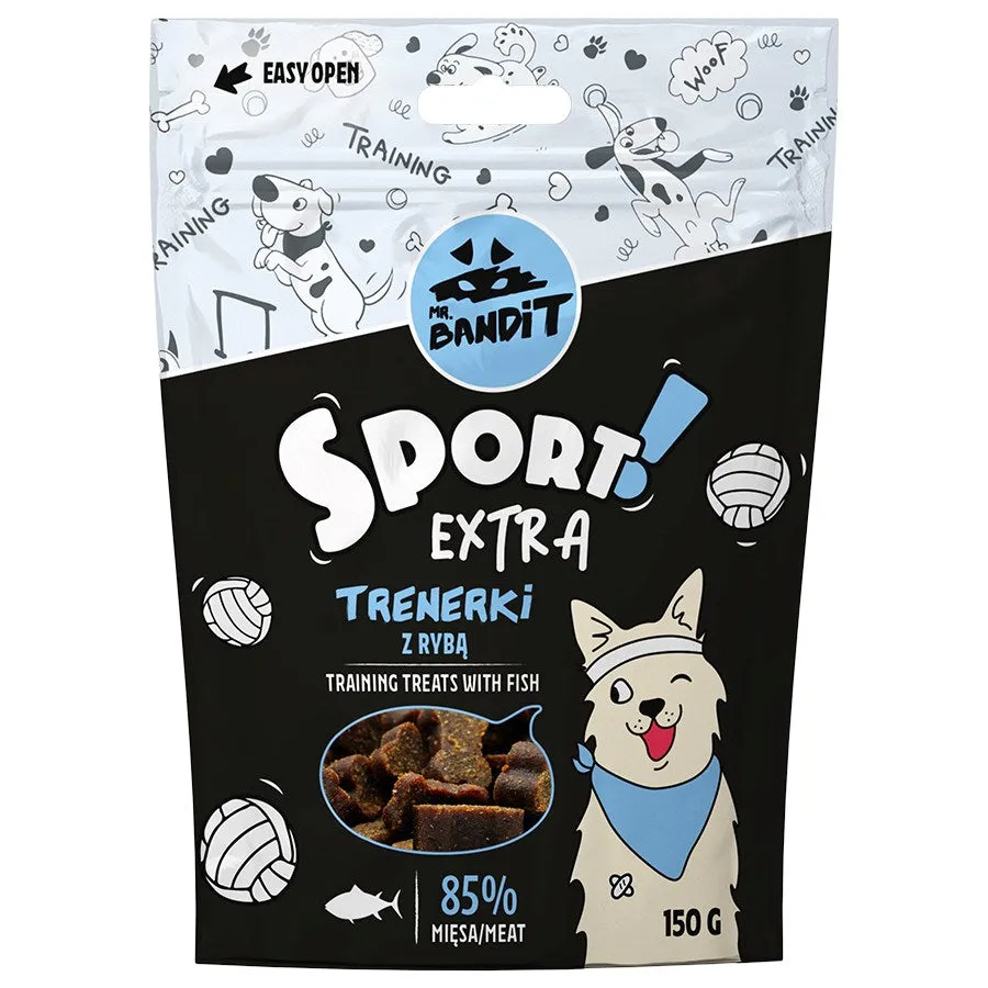 Vet Expert Mr. Bandit Sport Extra Trainers With Fish - Dog Treat - 150 G