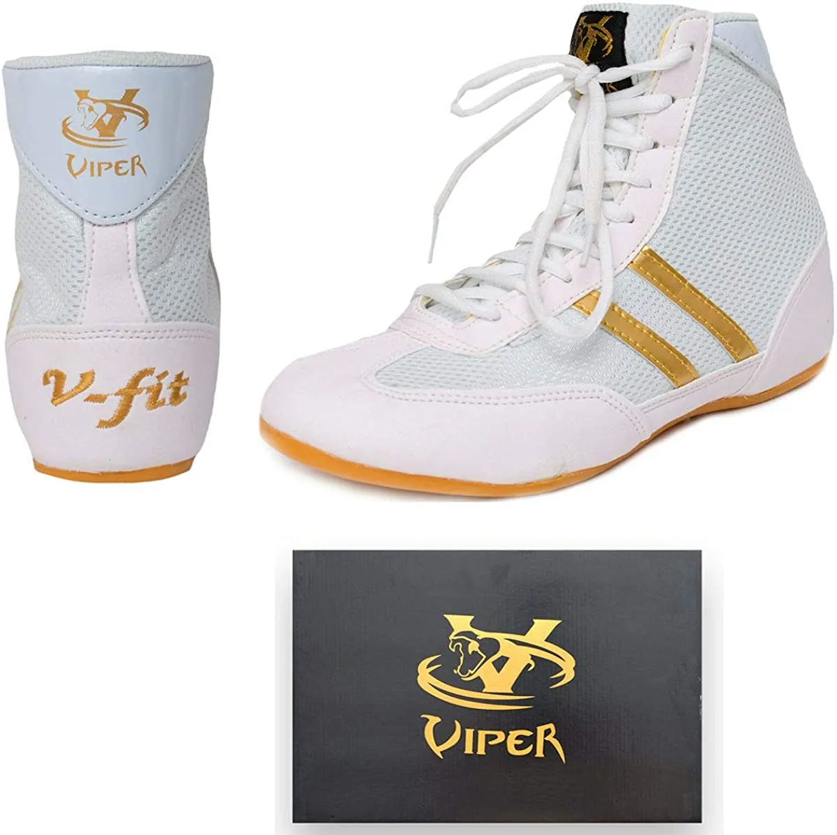 VIPER Men's Kids Boys Children Girls Boxing Boots Boys Boxing Footwear Boxing Shoes