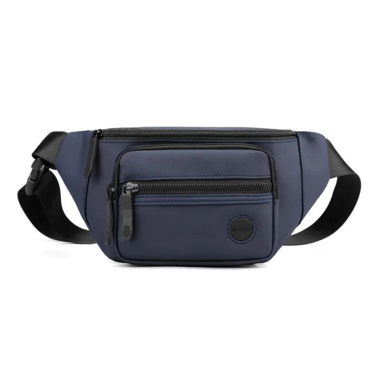 WEPOWER Leisure Sports Outdoor Messengers Bag Large Capacity Chest Bag(Dark Blue)