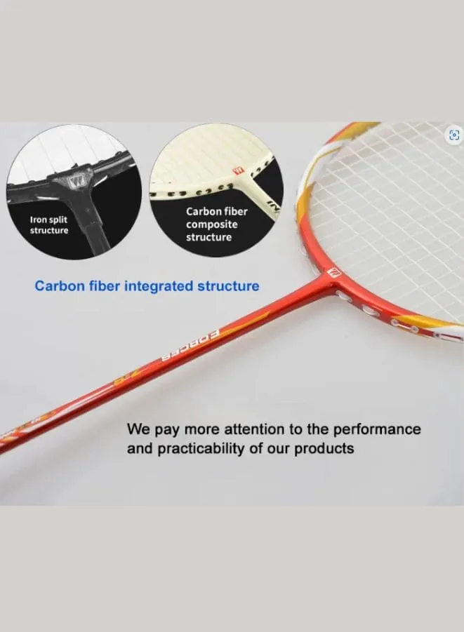 Whizz S520 Badminton Racket for Casual Game, School Sports, Lightweight with Full Cover for Indoor and Outdoor Play, Intermediate, Senior Level