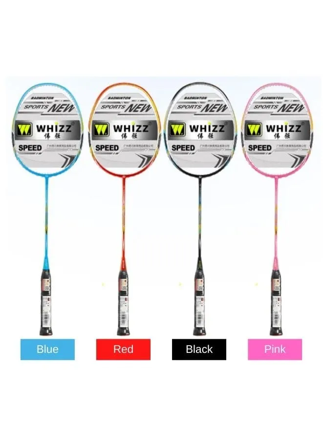 Whizz S520 Badminton Racket for Casual Game, School Sports, Lightweight with Full Cover for Indoor and Outdoor Play, Intermediate, Senior Level