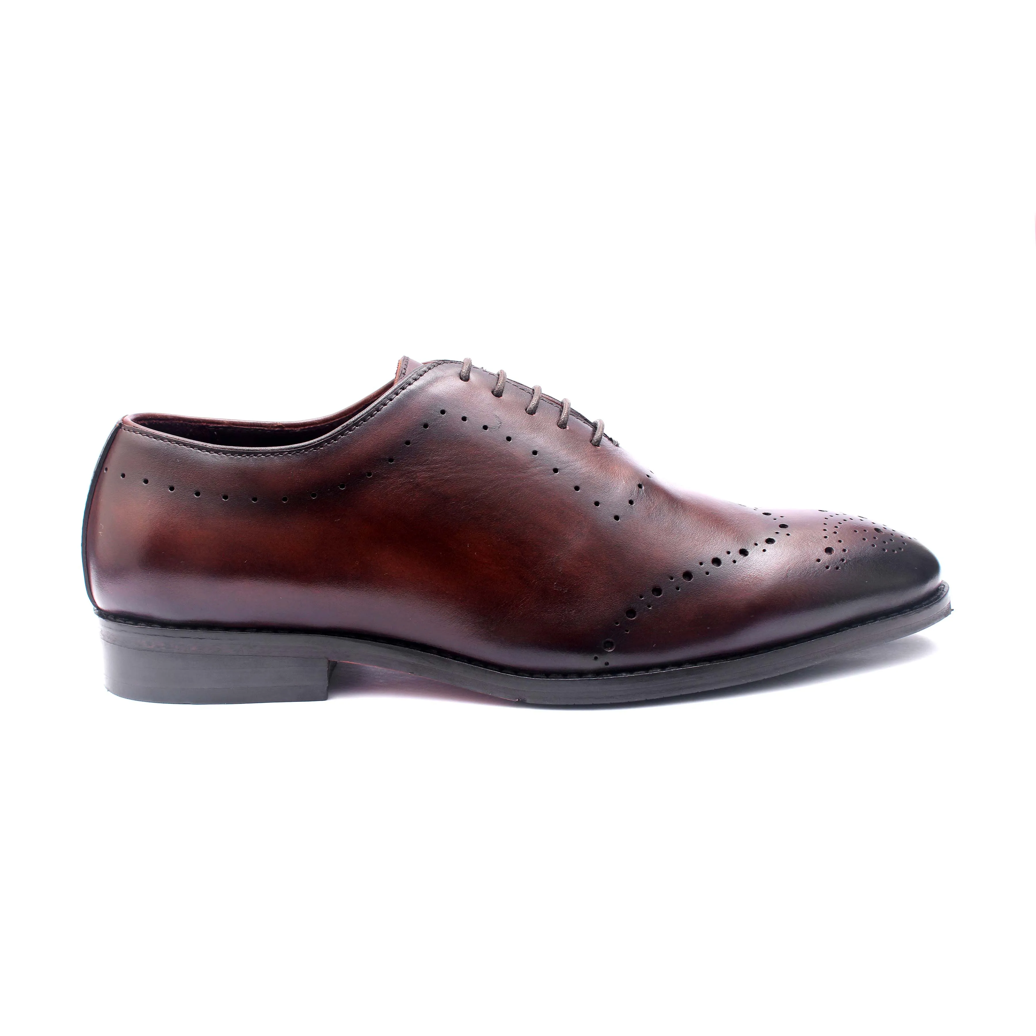 Wholecut Brogue Oxford - Oak