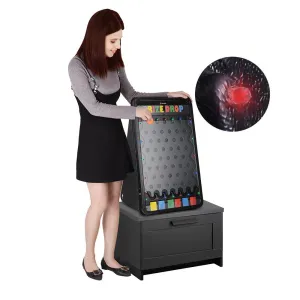 WinSpin 30x18 Prize Drop w/ LED Lights Disk Drop Board Plinking