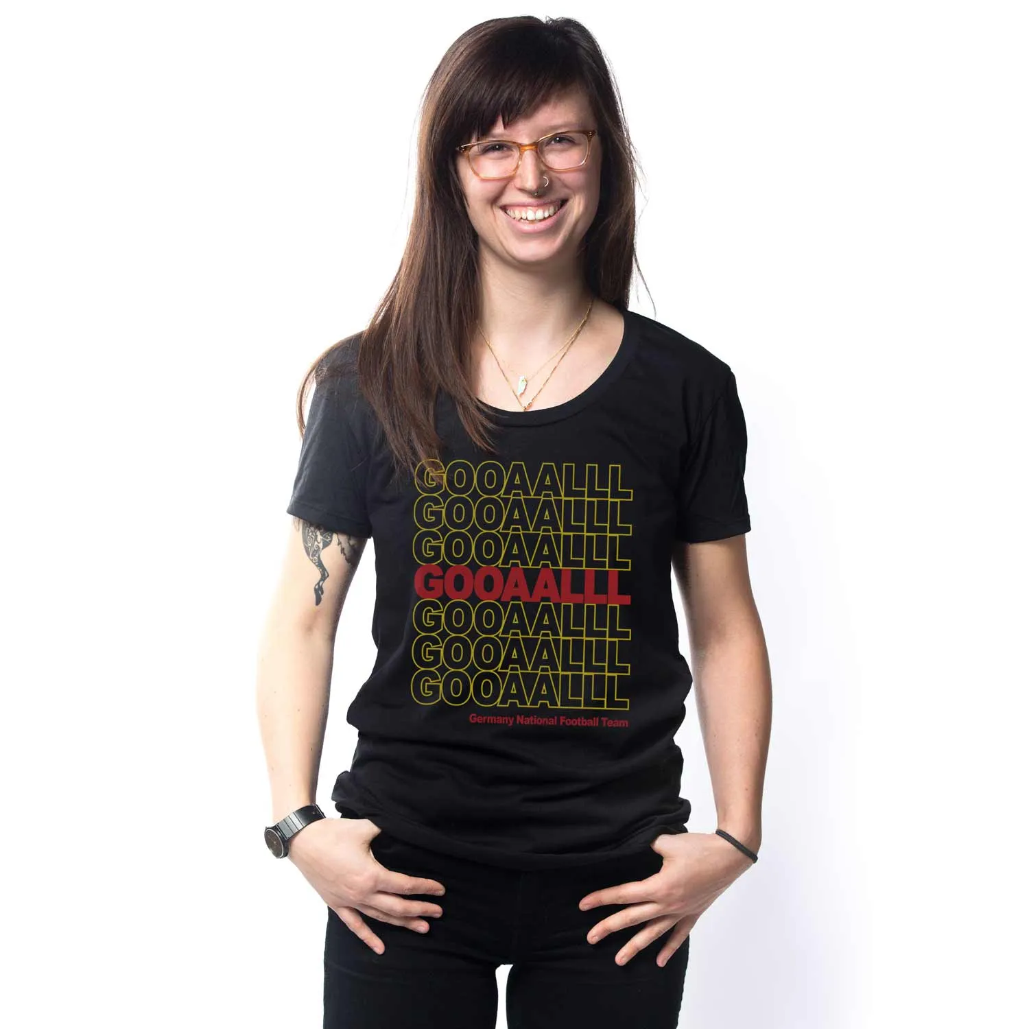 Women's Germany Soccer Goaalll T-shirt