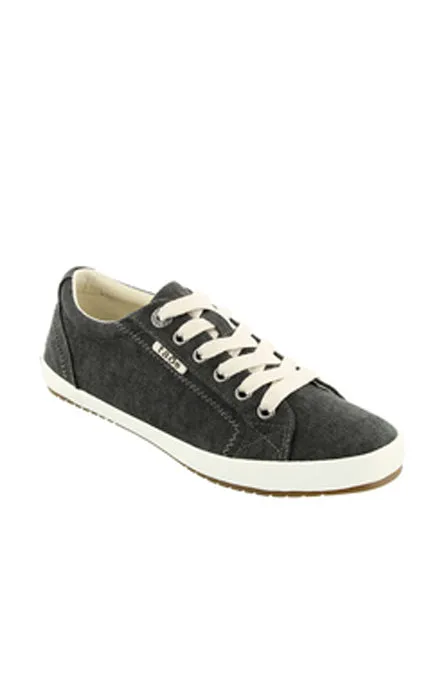 Womens Taos Star Charcoal Wash Canvas