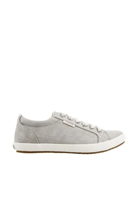 Womens Taos Star Grey Wash Canvas