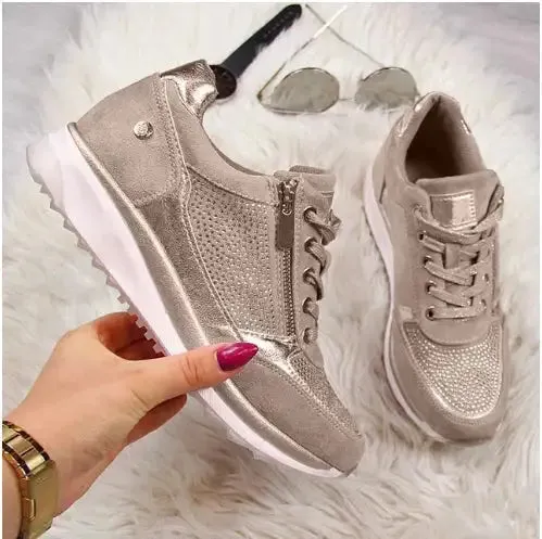 Women's Trendy Suede Shoes Trainers