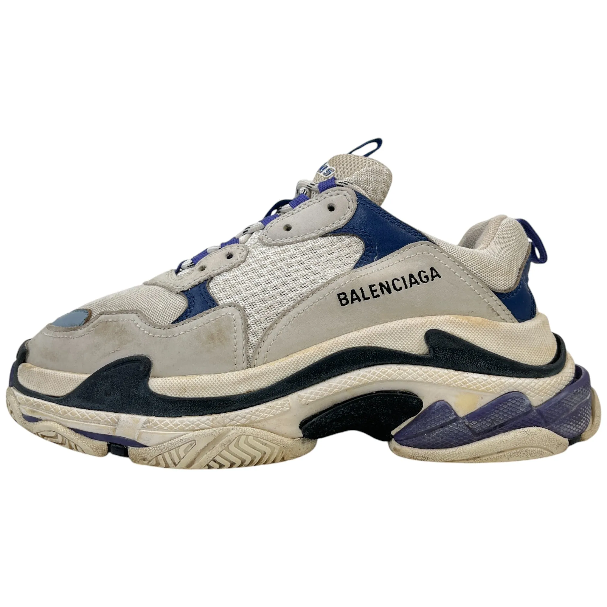 Women's Triple S Low Trainers Grey Size EU 40 / UK 7