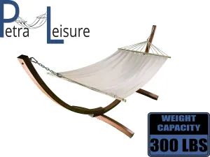 Wooden Arc Hammock - Petra Leisure