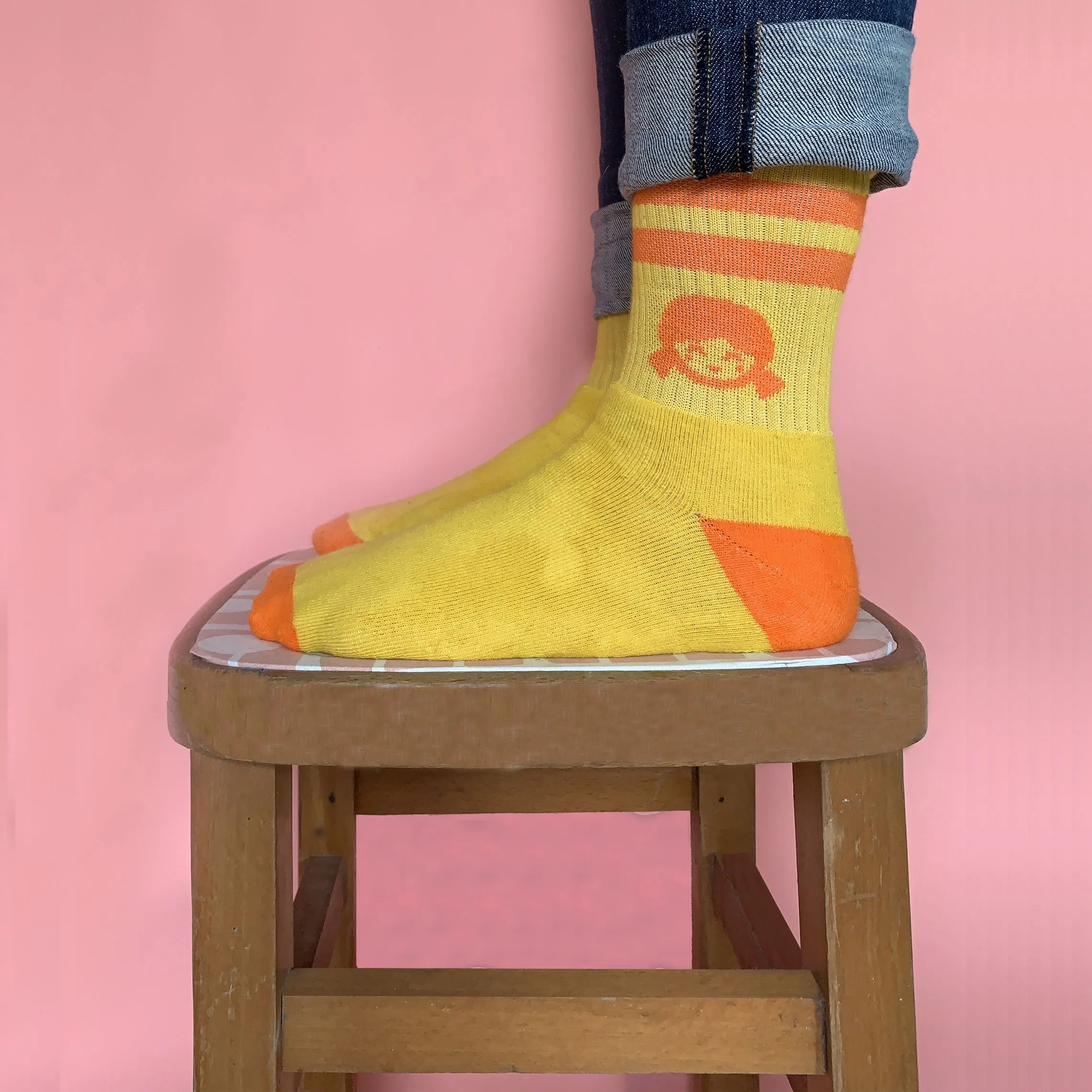 YMM TEAM SOCKS - YELLOW