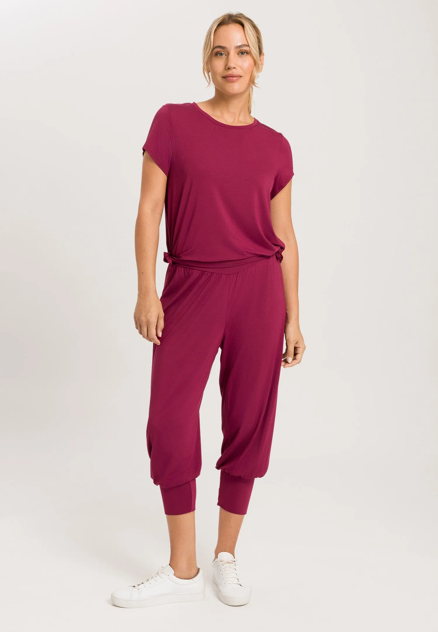 Yoga Flowy Round Neck Top | Anemone 78795-2475