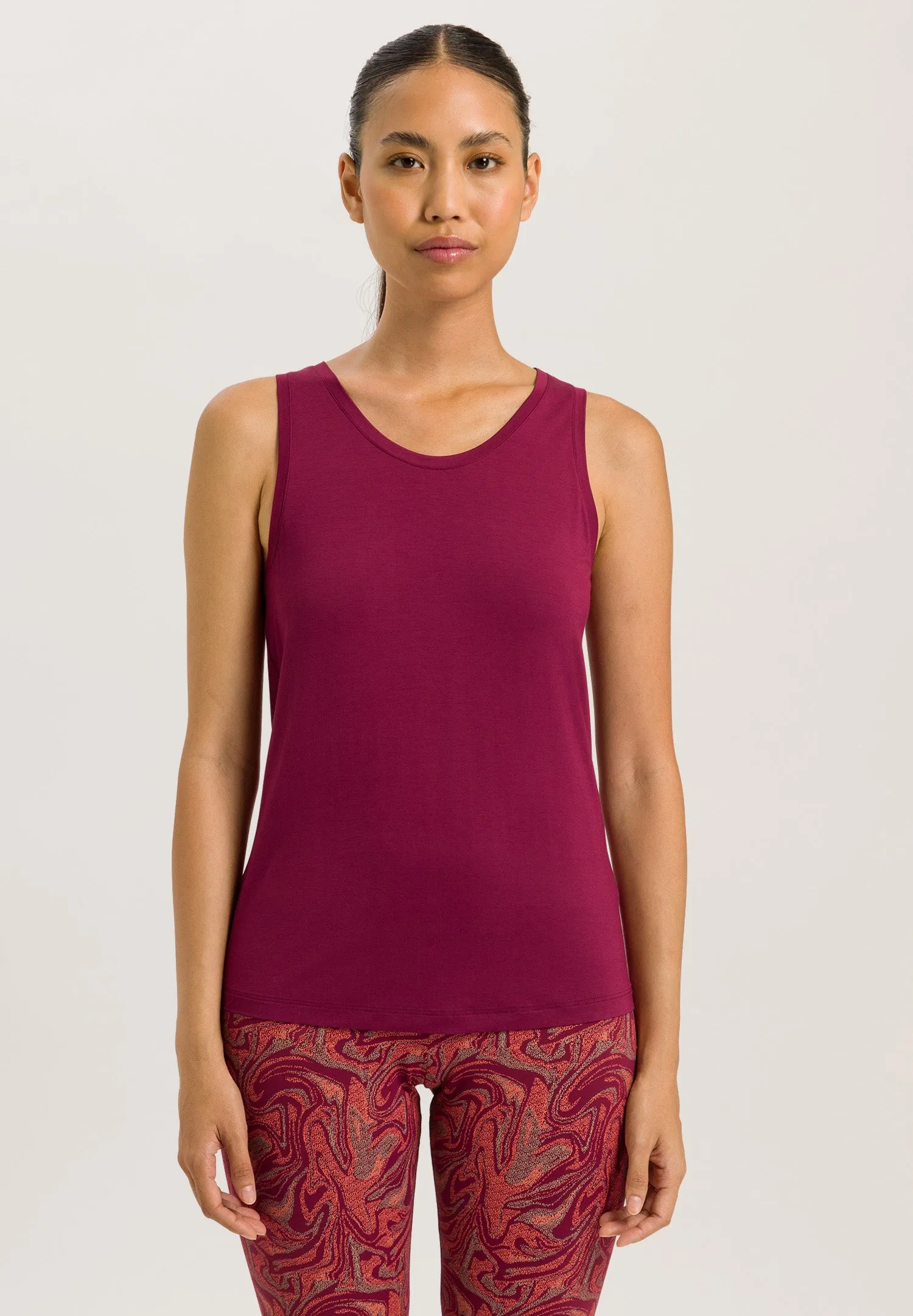 Yoga Relaxed Round Neck Tank Top | Anemone 78794-2475