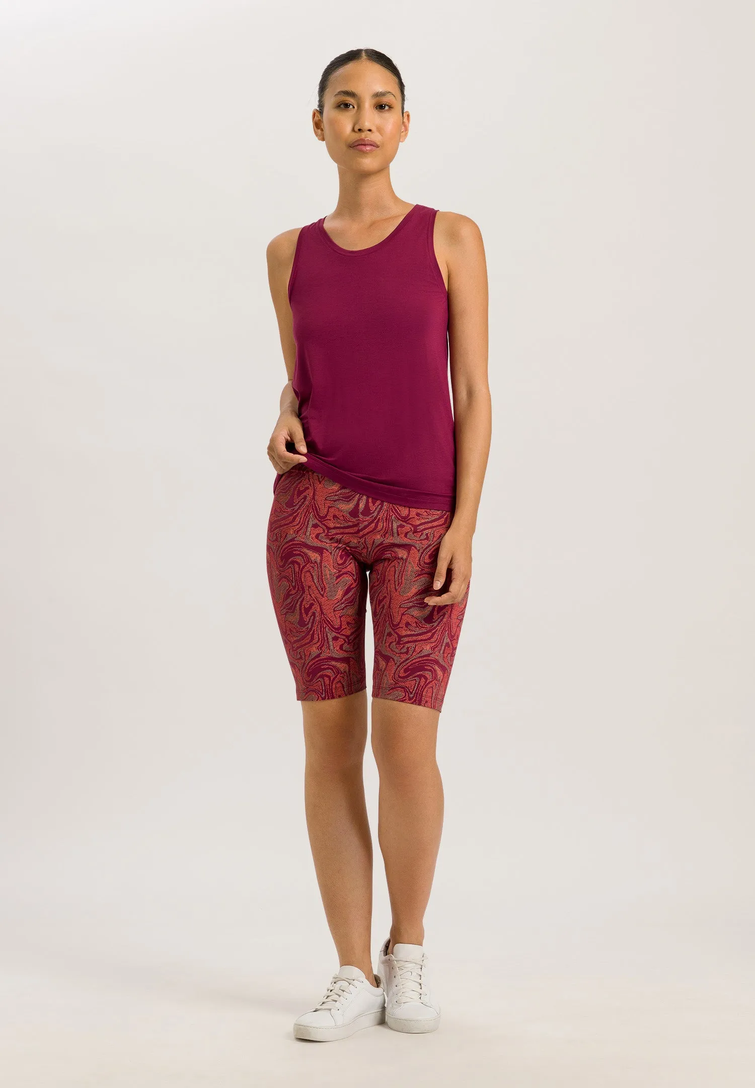 Yoga Relaxed Round Neck Tank Top | Anemone 78794-2475