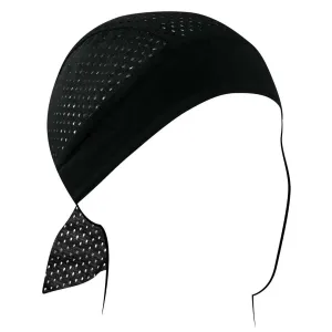 ZANheadgear Flydanna Vented Sport Polyester Mesh Black